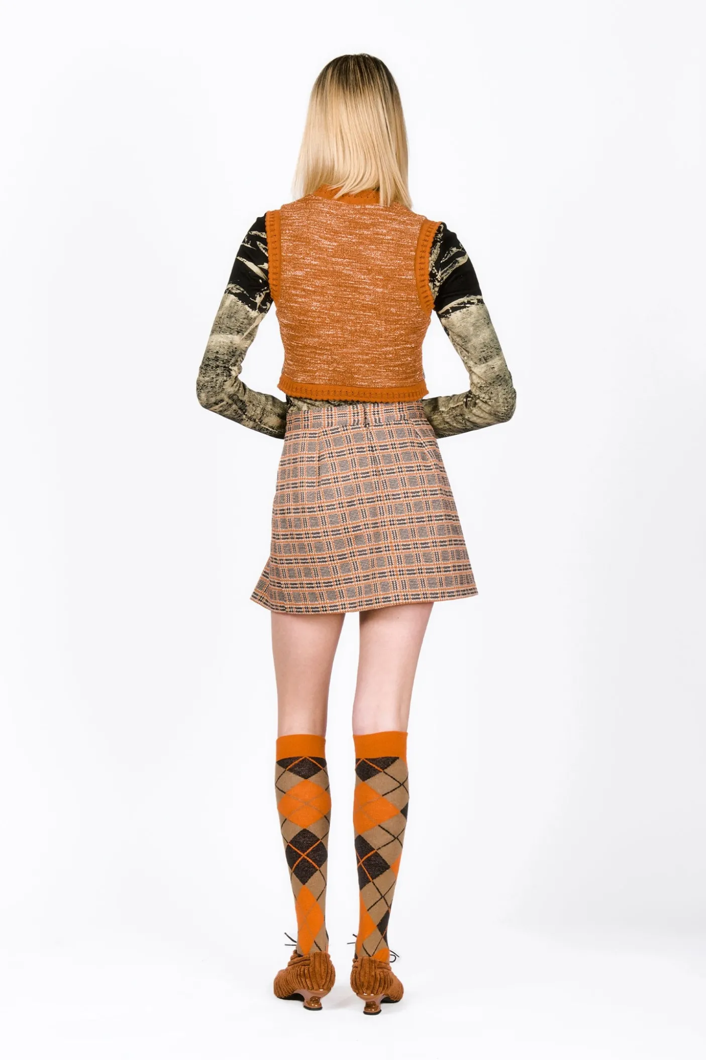 Londonderry Knit Mini Skirt