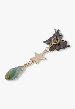 Magical Butterfly Unicorn Earrings-Gold