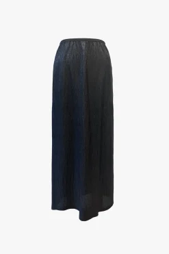 Metallic Knit Skirt