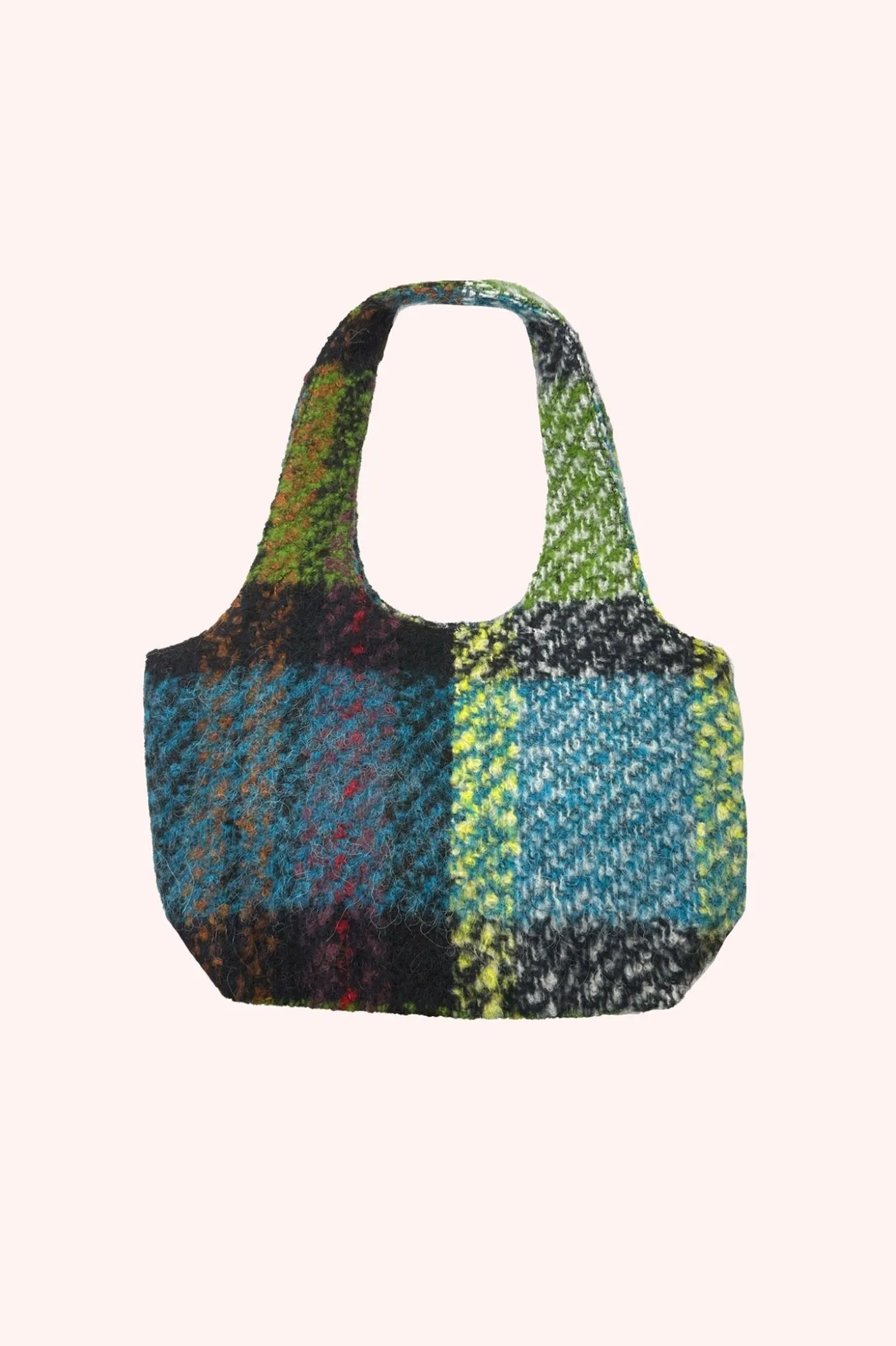 Multi Plaid Mini Bag