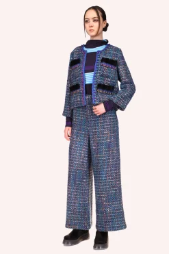 Multi Tweed Pants
