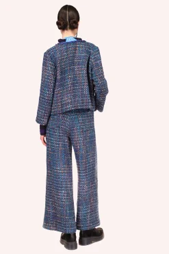 Multi Tweed Pants