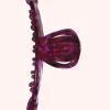 Mystical Seas French Jaw Clip Purple