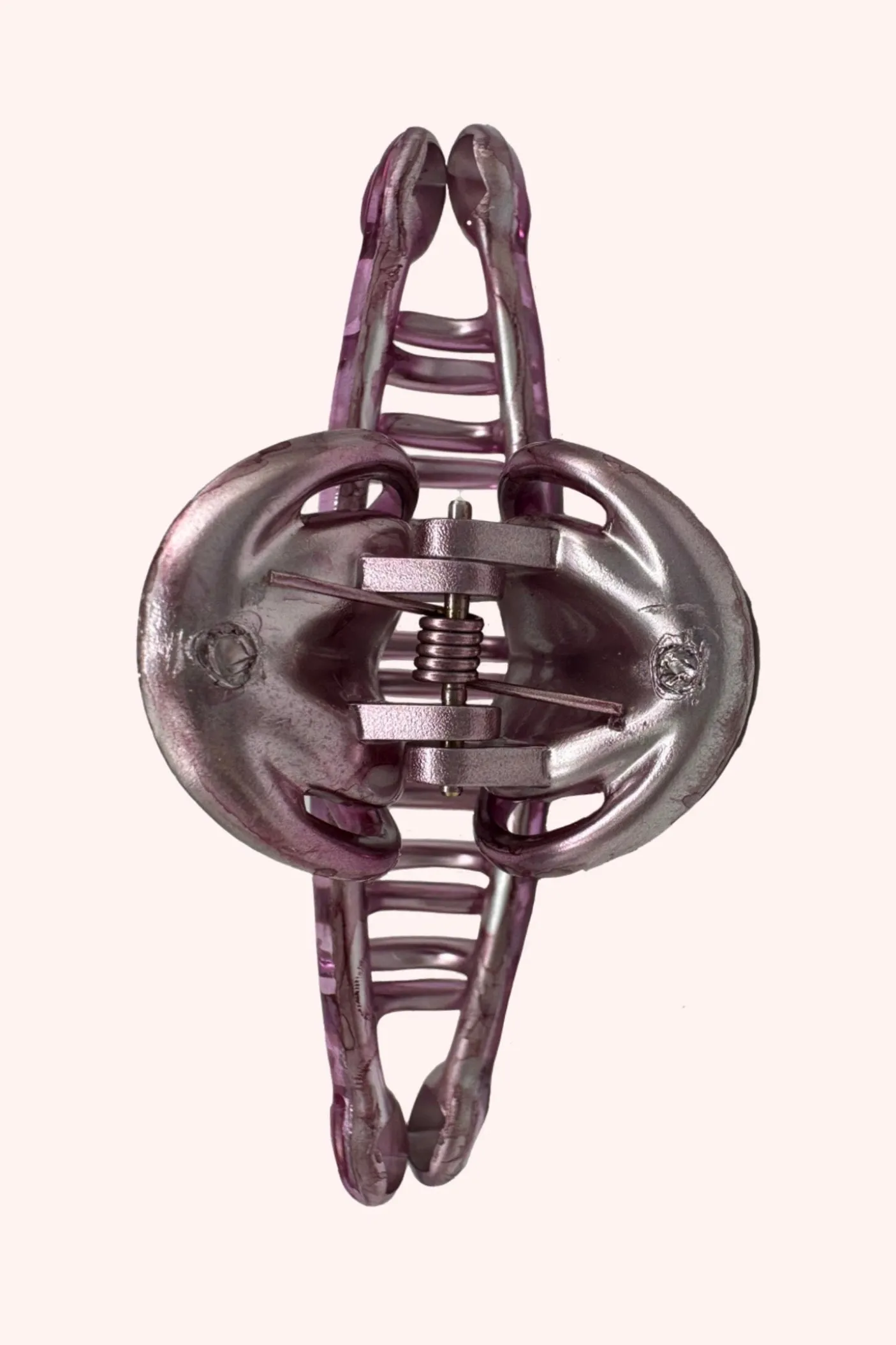Mystical Seas French Jaw Clip Purple