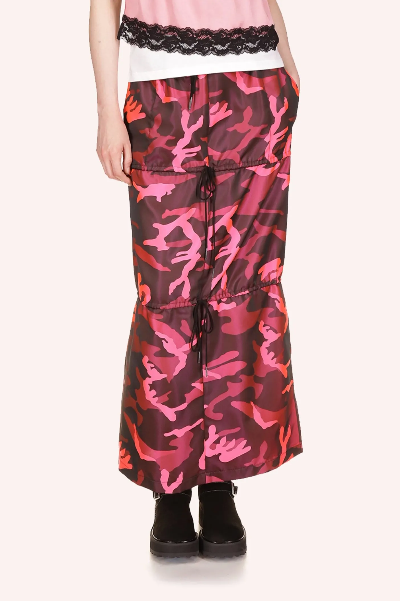 Neon Camouflage Skirt