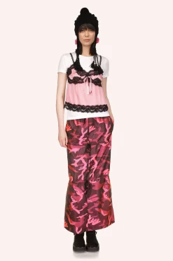 Neon Camouflage Skirt