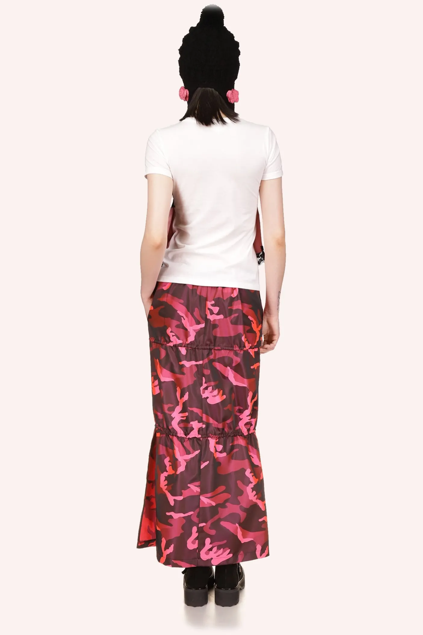 Neon Camouflage Skirt