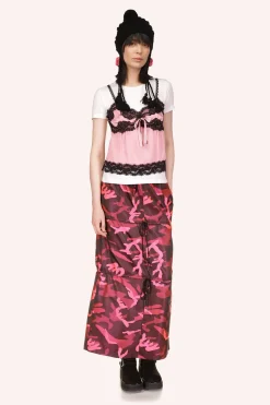 Neon Camouflage Skirt