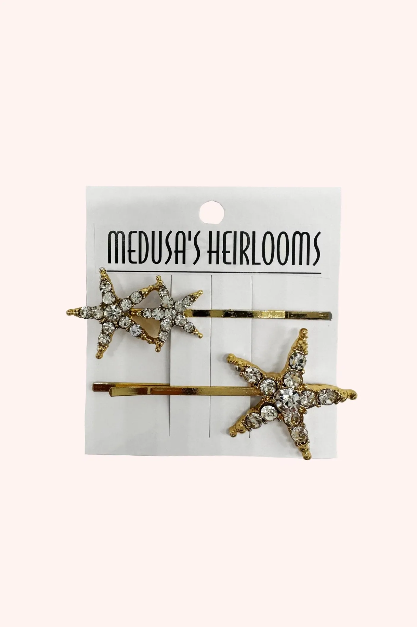 Oh My Stars Hair Pins Gold