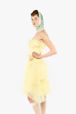 Party Girl Strapless Tulle Dress