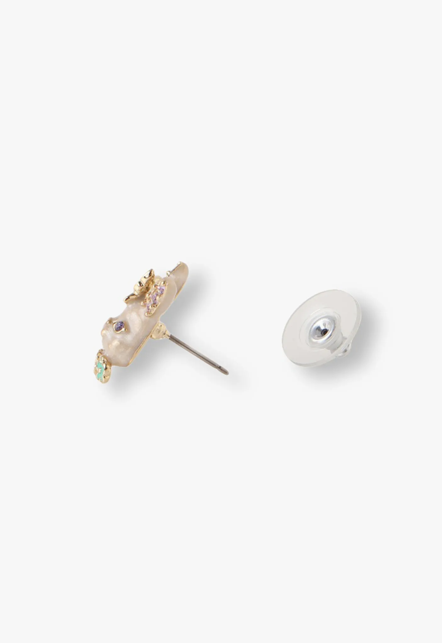 Pastel Bunny Stud Earrings