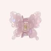 Pastel Iridescent Butterfly Jaw Clip Lilac