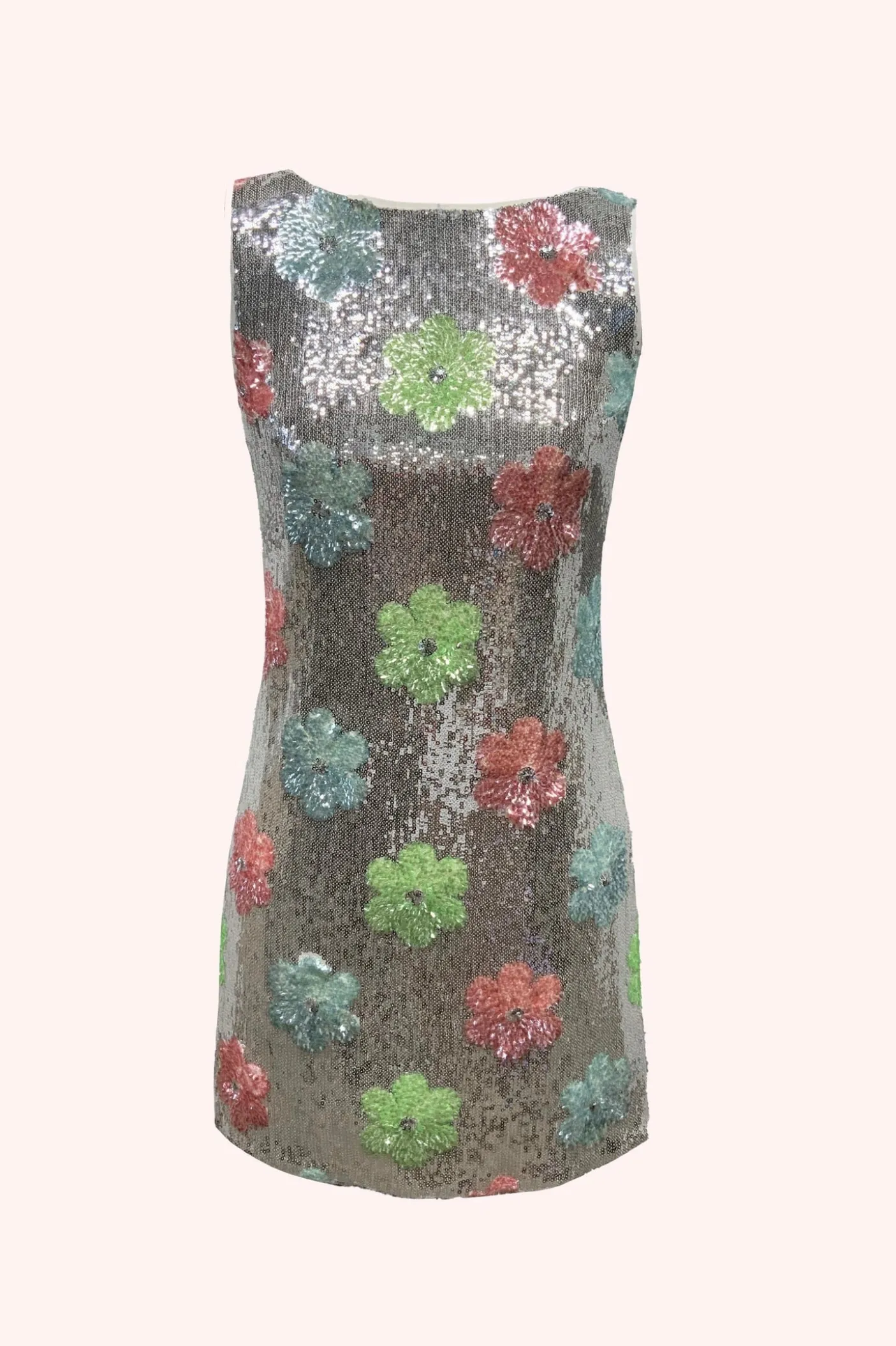 Pastel Posies Sequin Dress
