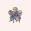 Petite Forget Me Not Flower Clip Aquamarine