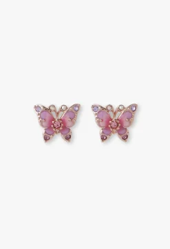 Pink Fantasy Butterfly Earrings