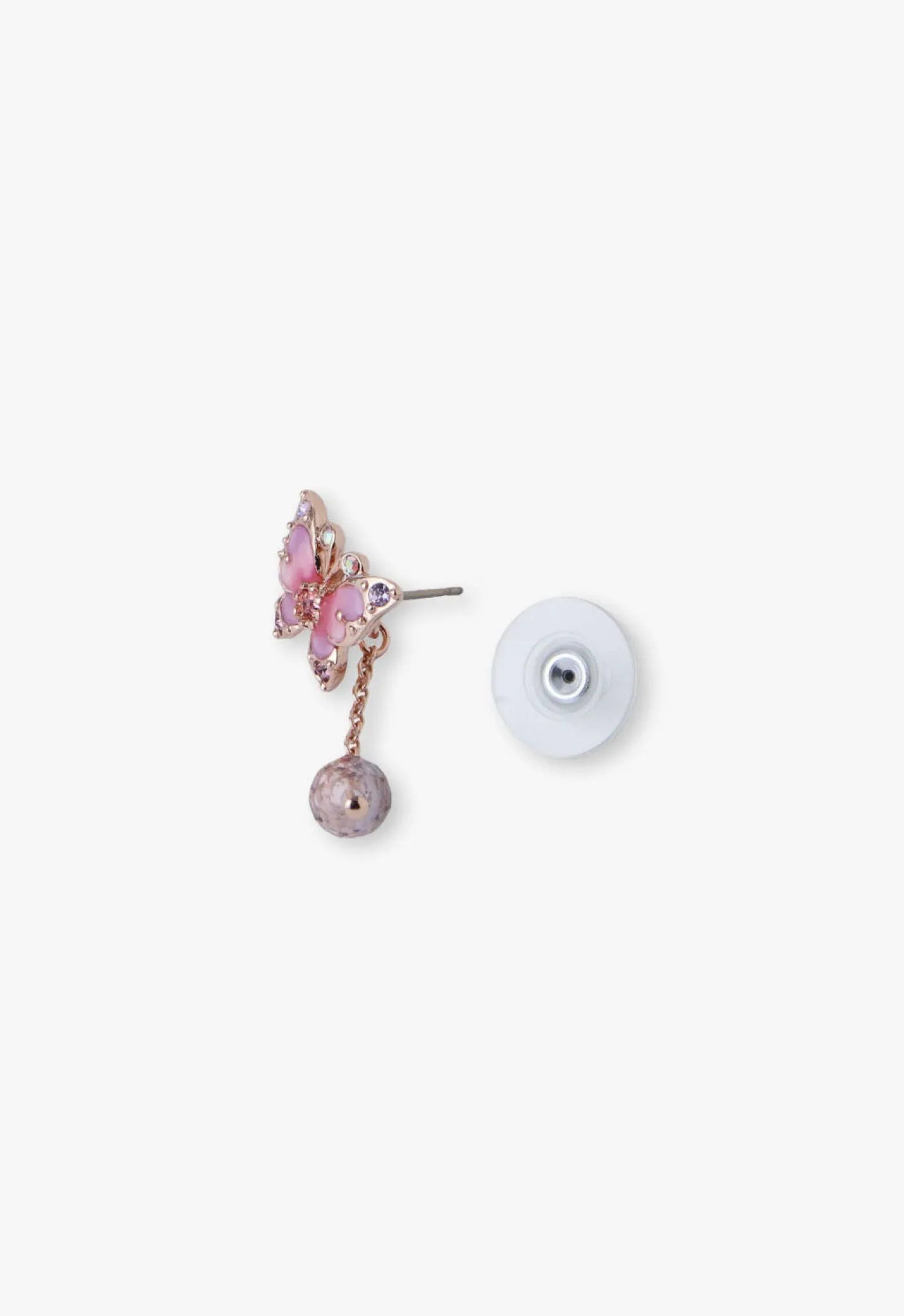 Pink Fantasy Butterfly Earrings