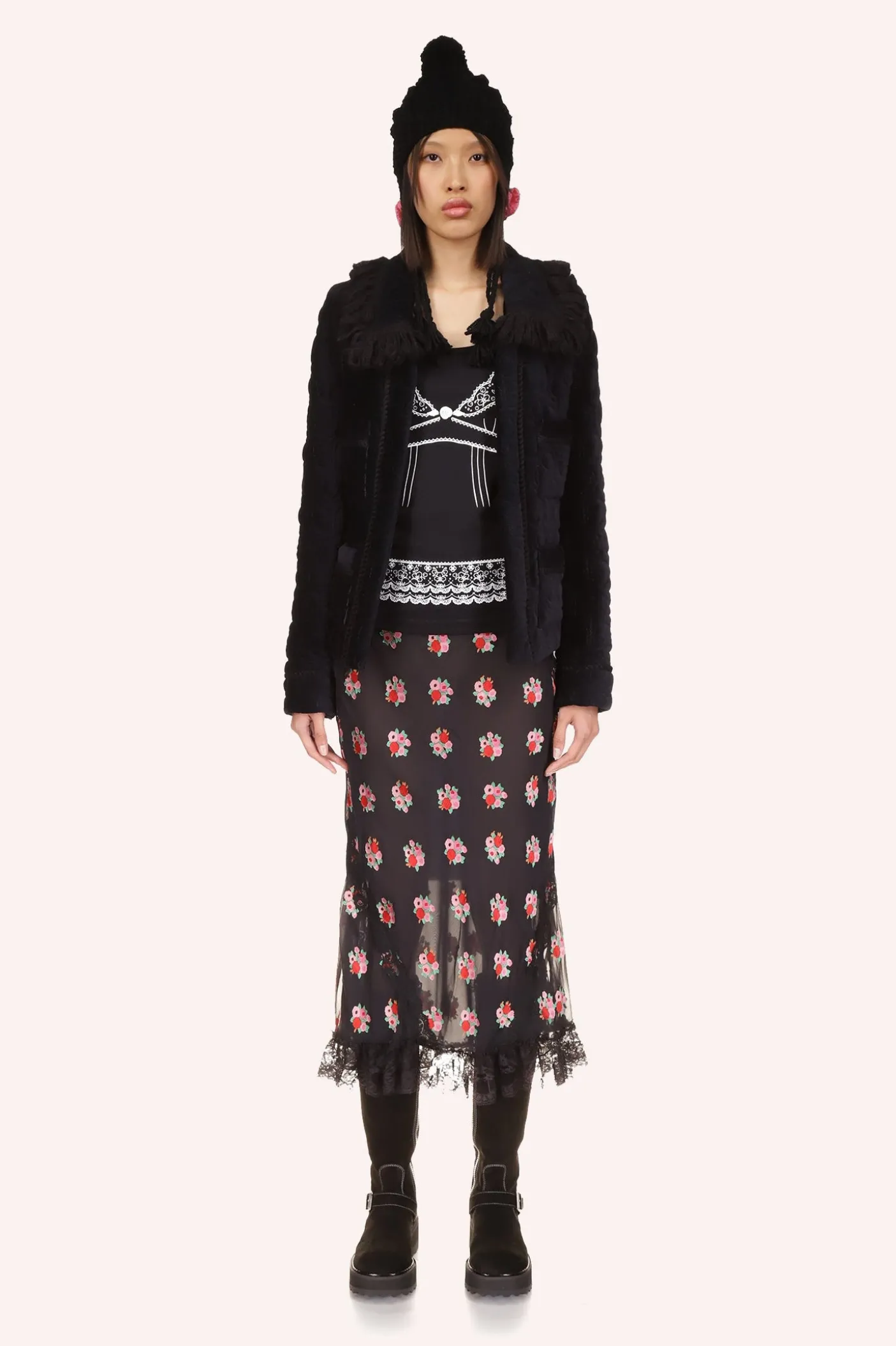 Quilted Daisies Jacket