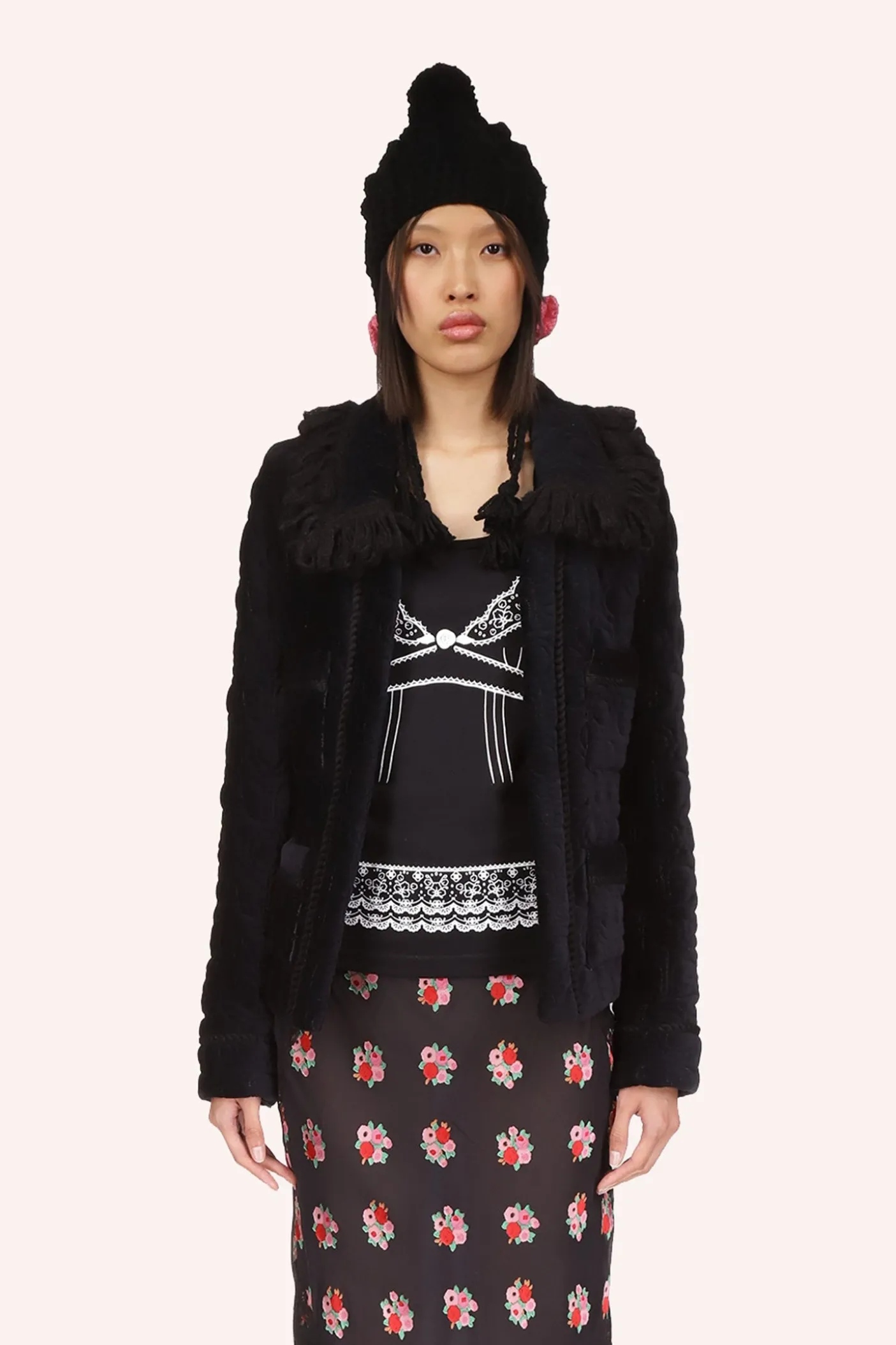 Quilted Daisies Jacket