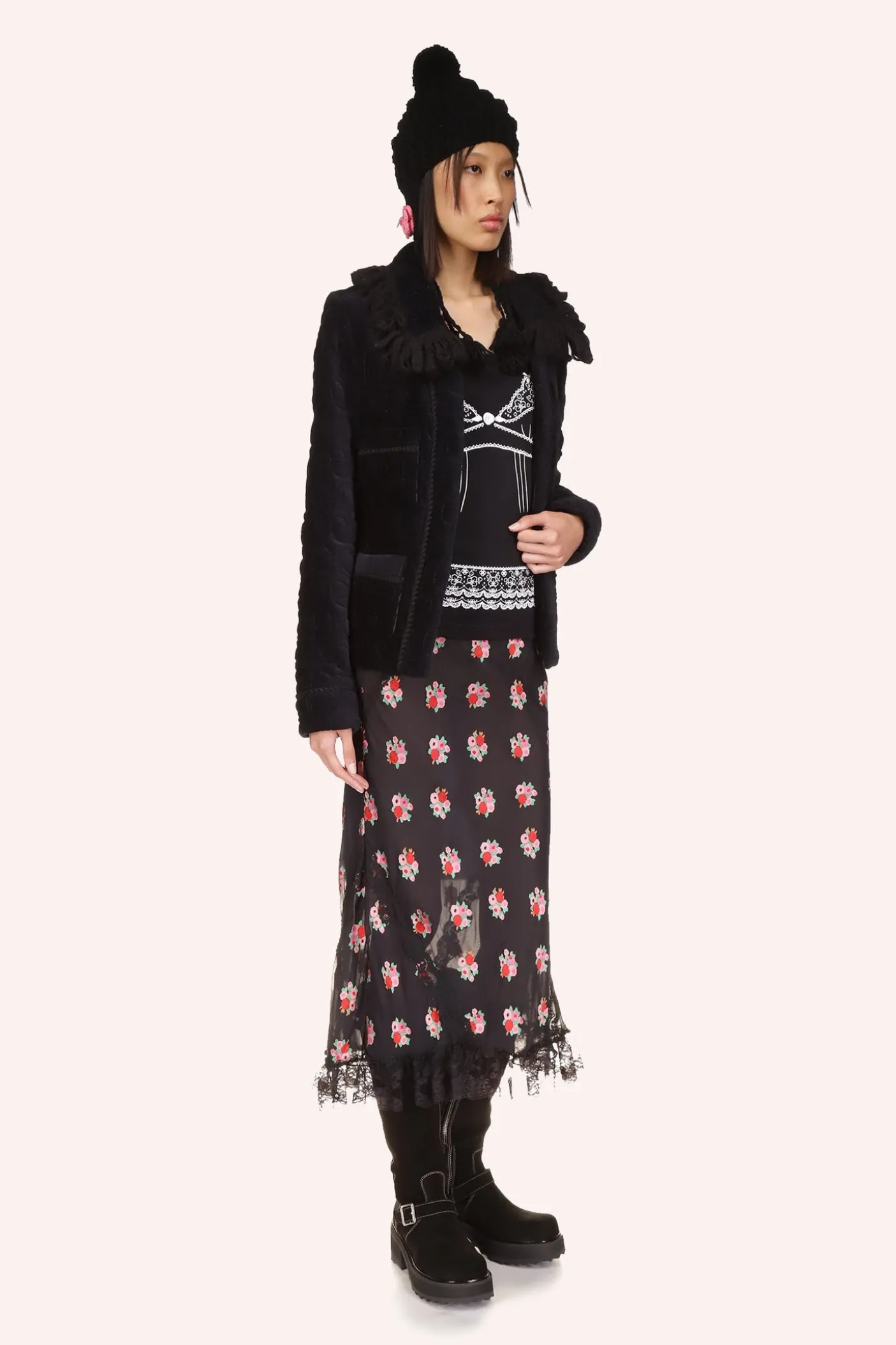 Quilted Daisies Jacket