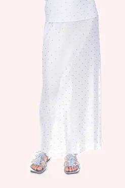 Rhinestone Mesh Skirt