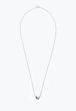 Ribbon Butterfly Necklace