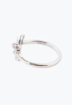 Ribbon Butterfly Ring