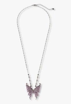 Rock & Roll Butterfly Necklace