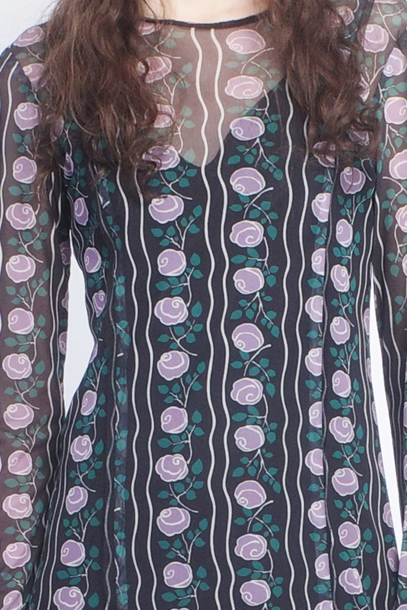 Rosetti Mesh Maxi Dress