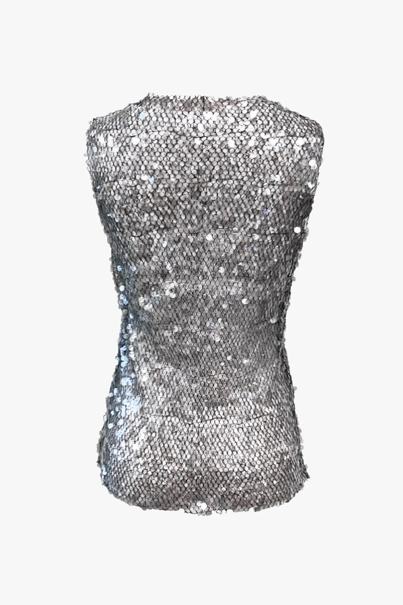 Sea Nymph Sequins Sleeveless Top