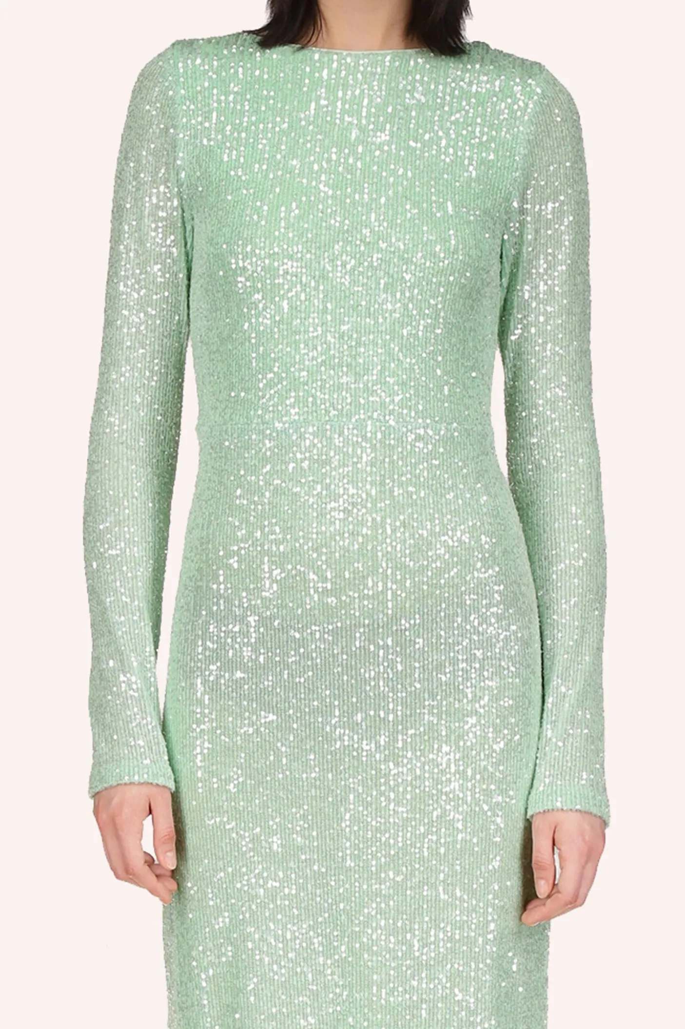 Sequin Mesh Dress