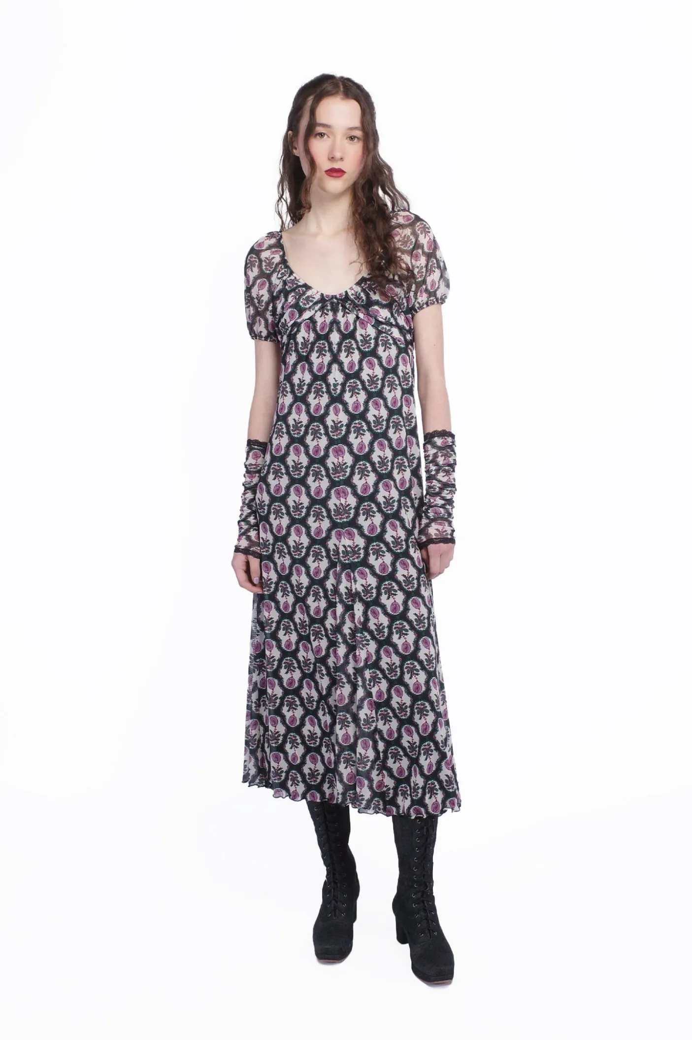 Sleeping Beauty Mesh Bow Dress