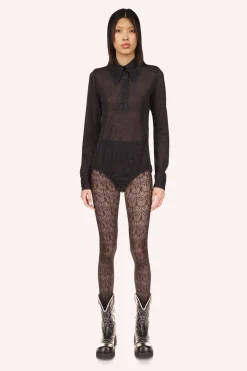 Sparkling Mesh Bodysuit