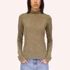 Sparkling Mesh Turtleneck