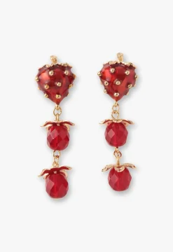 Strawberry Delight Dangling Earrings