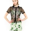 Twinkle Beaded Organza Blouse