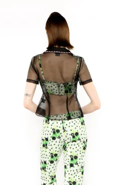 Twinkle Beaded Organza Blouse
