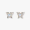 Twinkling Butterfly Stud Earrings