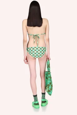 Utopian Gingham Triangle Bikini Set