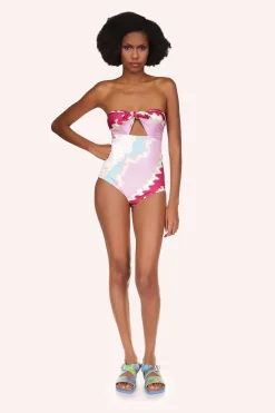 Wavy Clouds Bathing Suit