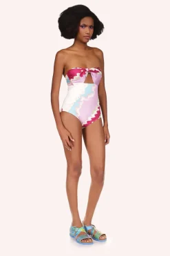 Wavy Clouds Bathing Suit